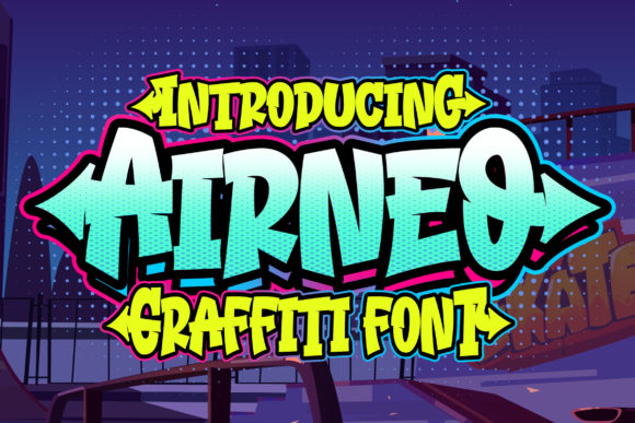 Airneo: The Graffiti Display Font for Bold Business Branding