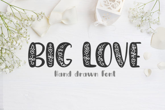 Big Love: A Premium Display Typeface for Editorial Design