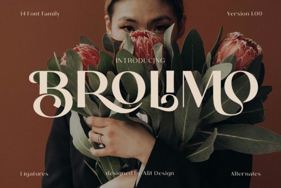 Brolimo: The Elegant Display Font for Handmade Creations
