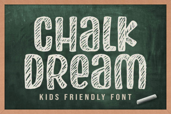 Chalk Dream: A Bold Display Font for Editorial and Creative Projects