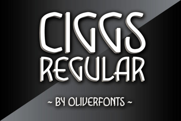Ciggs: A Modern Organic Typeface for Editorial Design