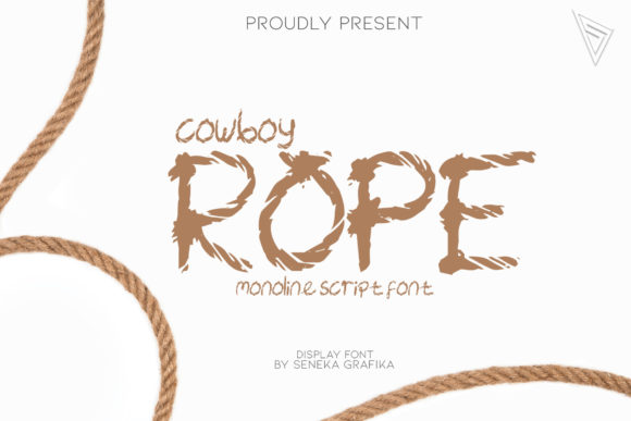 Cowboy Rope Display Font for Bold Campaign Headlines