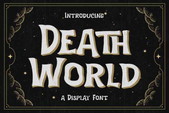 Death World: The Bold Display Font for Editorial Impact