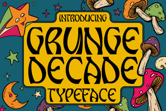 Grunge Decade: The Premium Display Font for Scroll-Stopping Campaigns