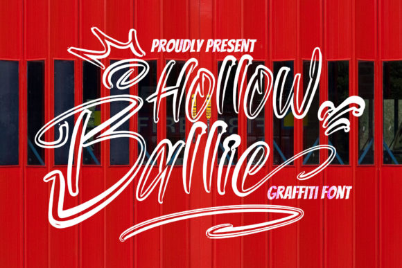 Hollow Ballie: The Ultimate Display Font for Street-Style Branding