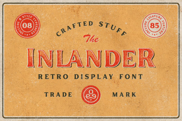 Inlander: The Quirky Display Font for Bold Editorial Design