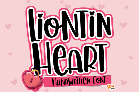 Liontin Heart: A Joyful Display Font for Creative Projects