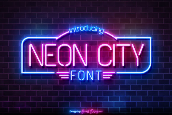 Neon City: The Display Font That Transformed My Brand Identity
