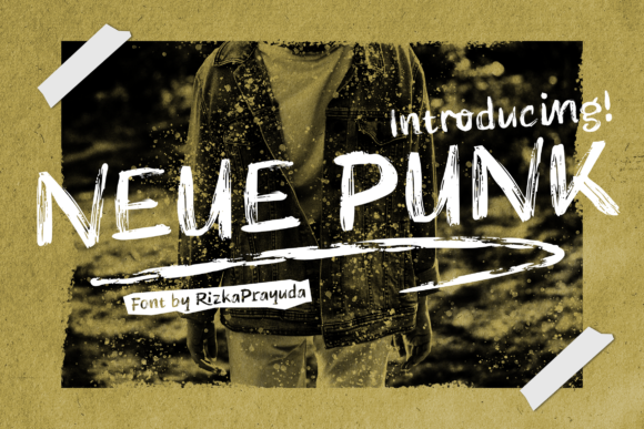 Neue Punk: The Edgy Display Typeface for Bold Editorial Design