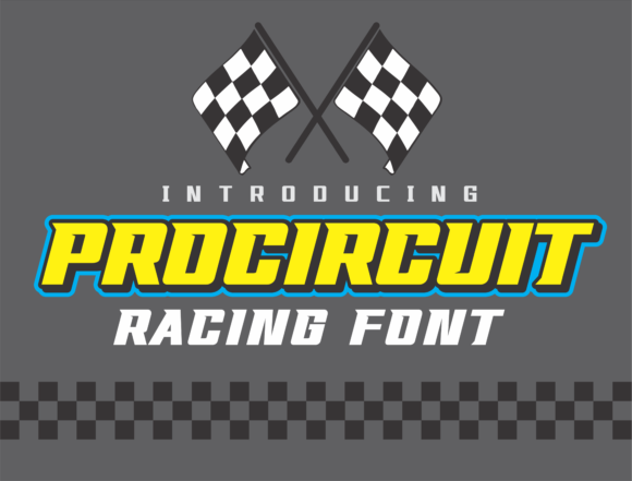 Pro Circuit: The Modern Racing Display Font for High-Impact Campaigns