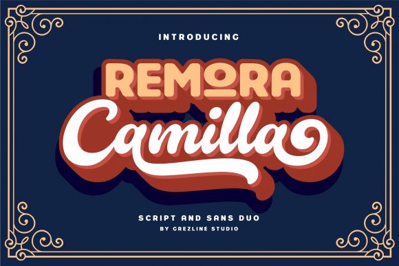 Remora Camilla: The Display Font That Makes Campaigns Stand Out