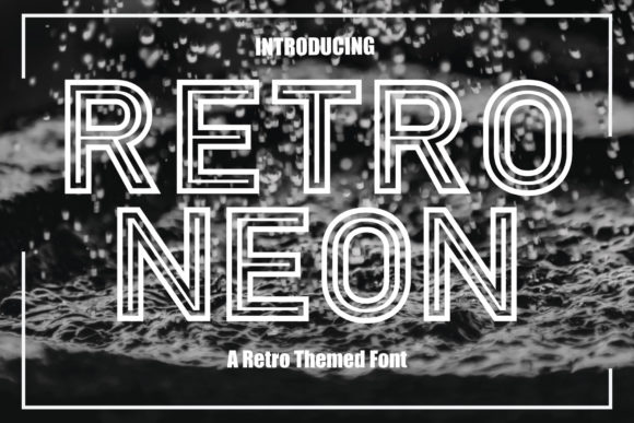 Retro Neon: The Sharp Display Typeface for High-Impact Campaigns