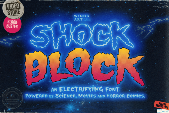 Shock Block: The Premium Display Font for High-Impact Campaigns