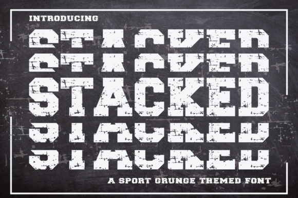 Stacked: The Bold Display Typeface for Modern Editorial Design