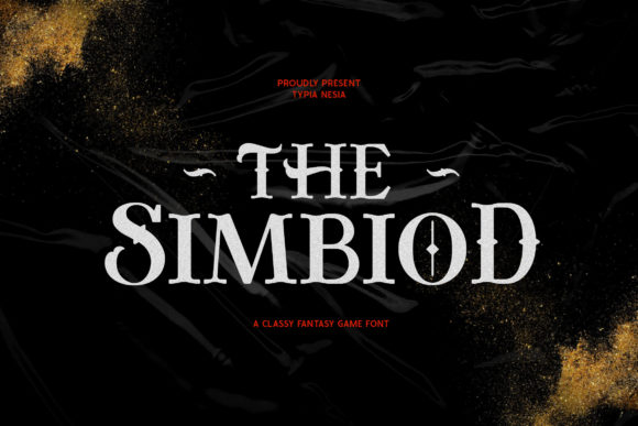 The Simbiod: A Premium Display Font for Fantasy Branding