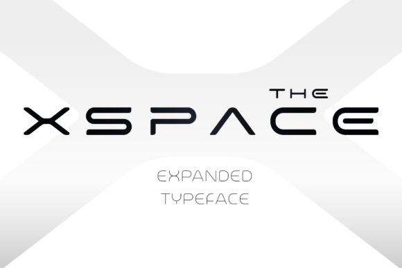 X-Space: A Futuristic Display Font for Modern Editorial Design